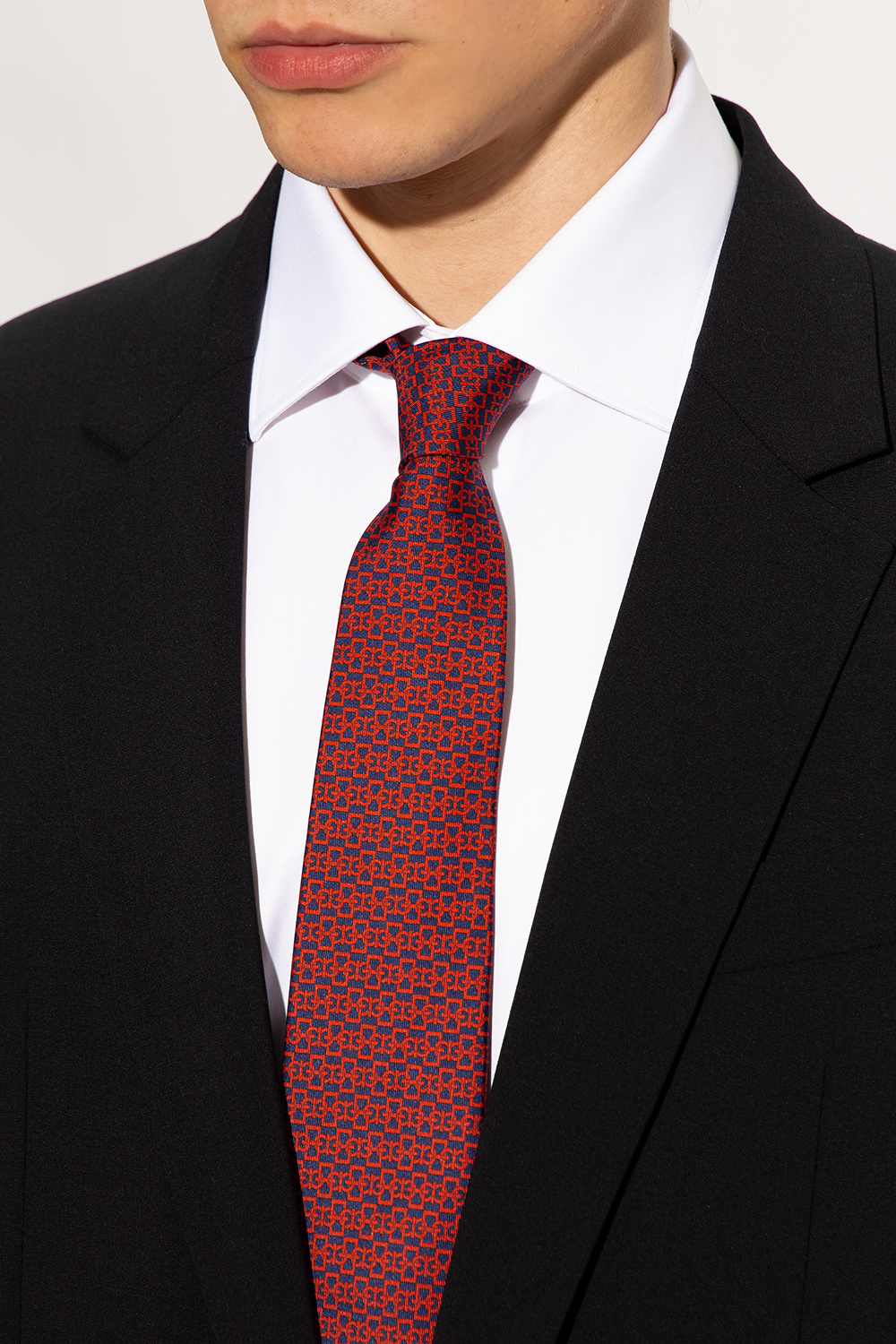 Ferragamo 2024 red tie